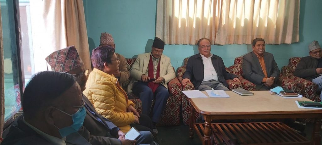 माओवादी केन्द्रको स्थायी कमिटी बैठक बस्दै, सरकारलाई दिएको समर्थन फिर्ता लिने