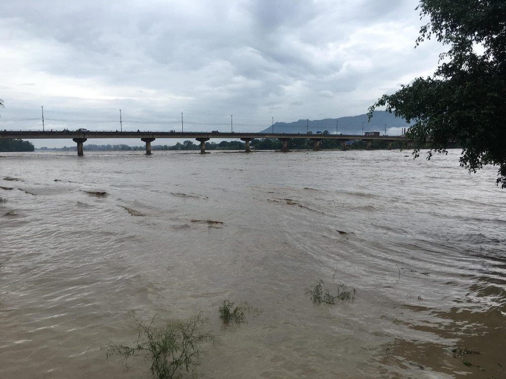नारायणी नदीमा पानीको वहाव इतिहासकै उच्च विन्दुमा