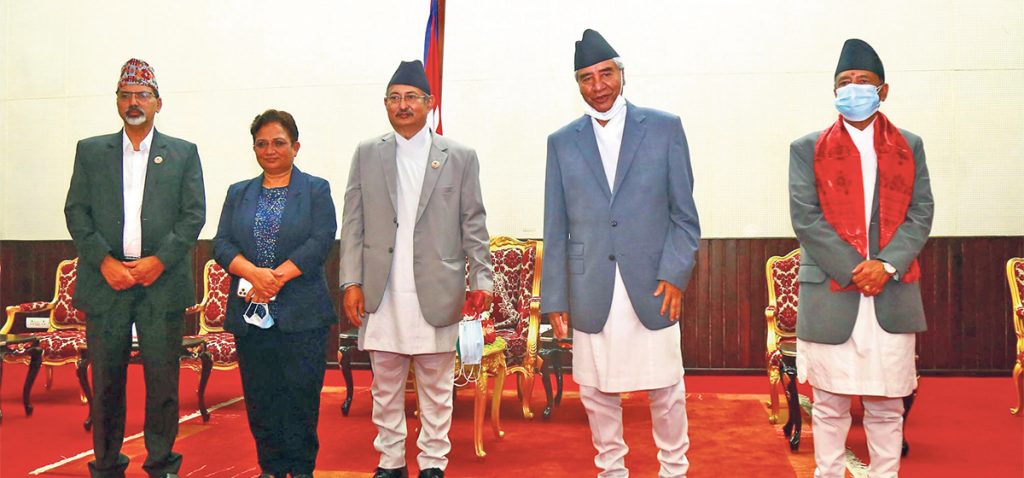 मन्त्रालयको भागबन्डा सहमतिनजिक