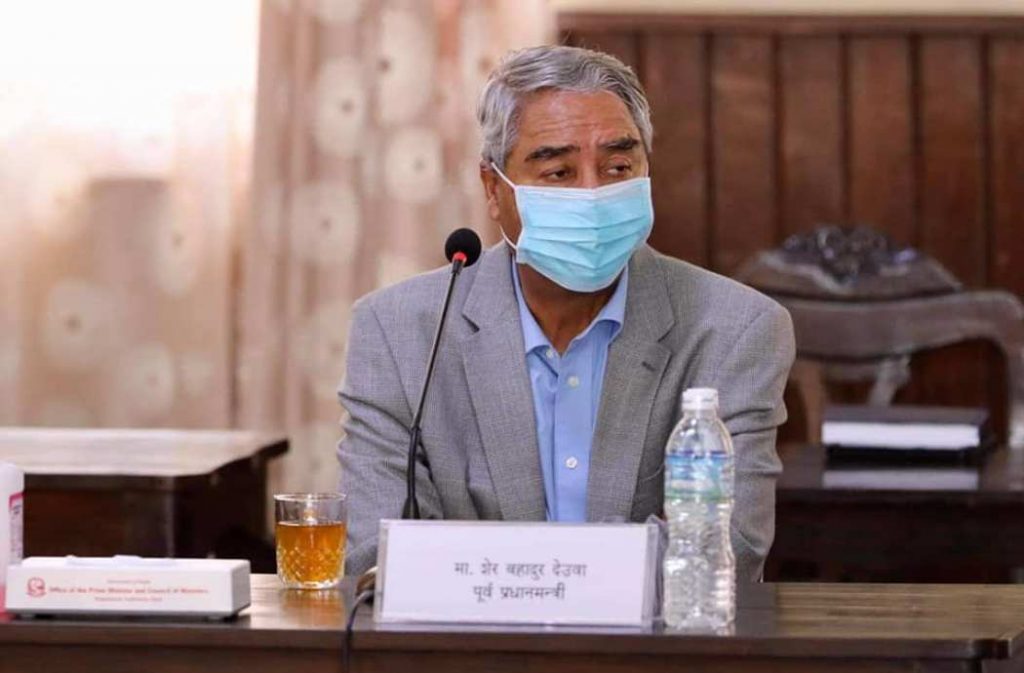 देउवा निकट शीर्ष नेताहरूको बैठक जारी