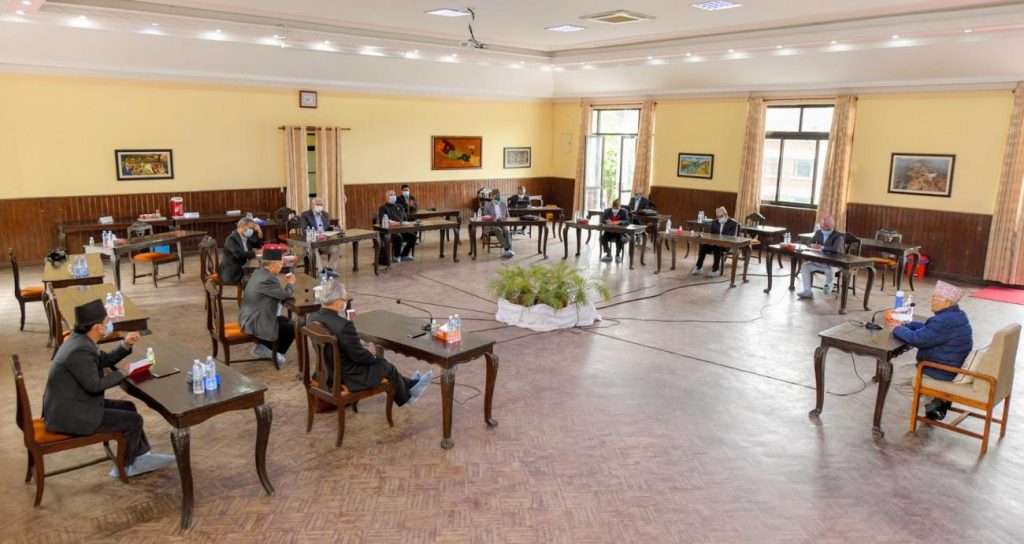 एमाले स्थायी कमिटी बैठक भोलि बस्ने