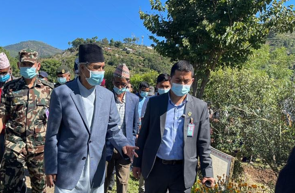 बझाङमा प्रधानमन्त्री देउवा