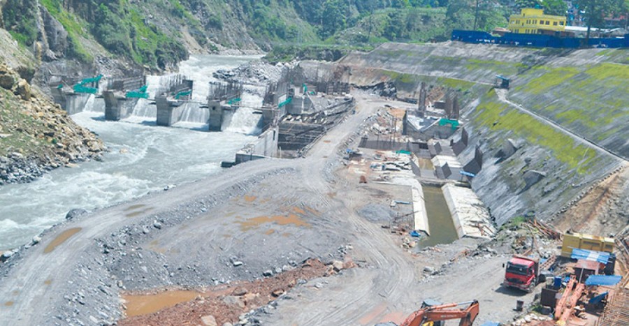 मध्य भोटेकोसी जलविद्युत् आयोजनाविरुद्ध स्थानीयवासी आन्दोलित