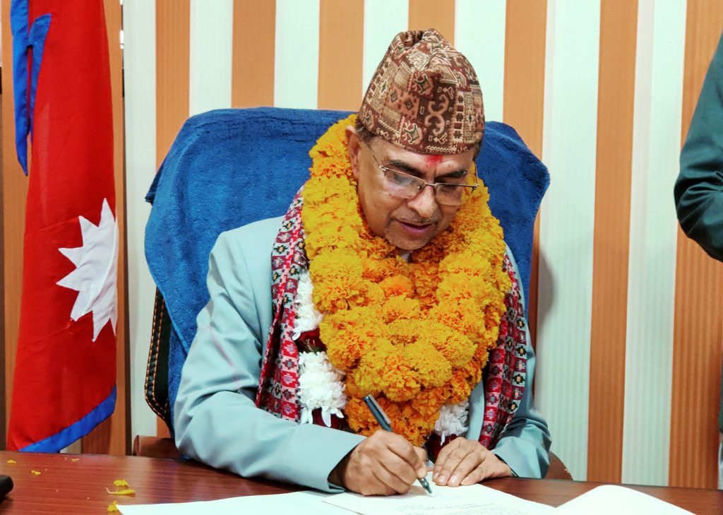 बागमती प्रदेशका मुख्यमन्त्री पाण्डेले दिए राजीनामा