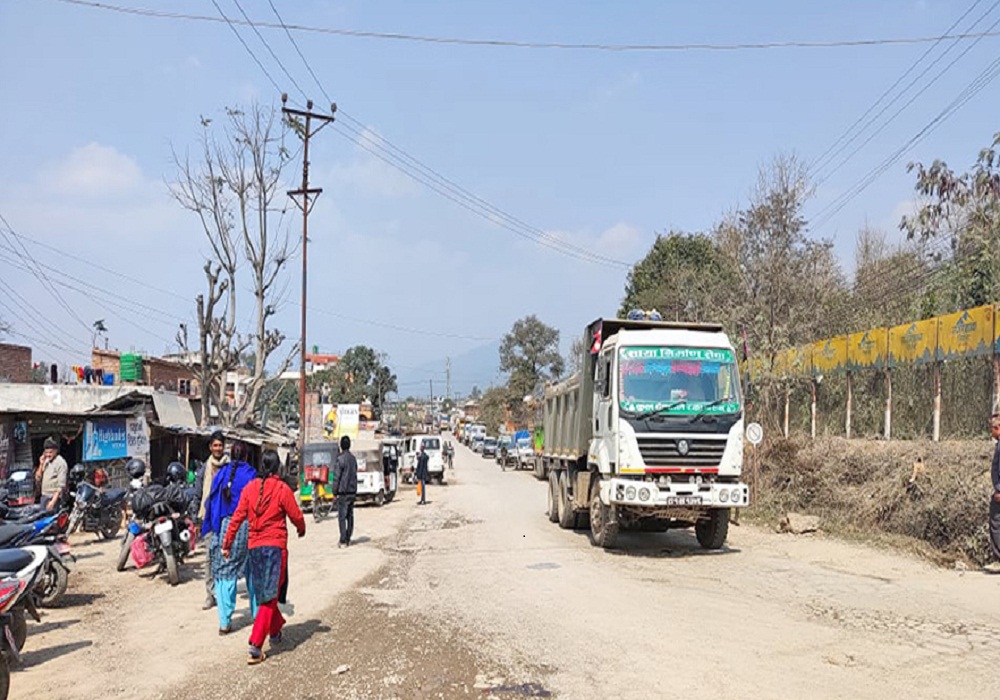 दाङमा ट्रकको ठक्करबाट १ जनाको मृत्यु