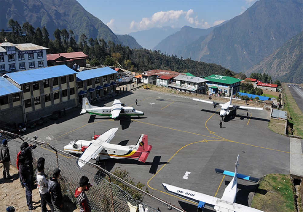 सोलुखुम्बुको लुक्ला विमानस्थलबाट हवाई सेवा लिने यात्रु बढे