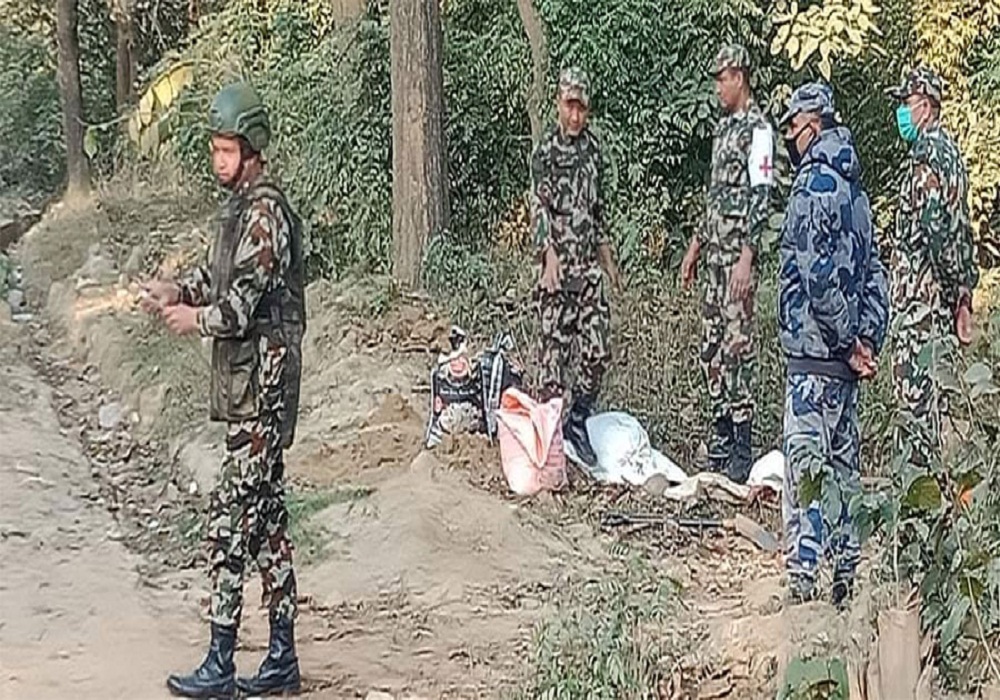 दाङको लमहीमा नो एमसीसी’ लेखिएको शंकास्पद वस्तु फेला