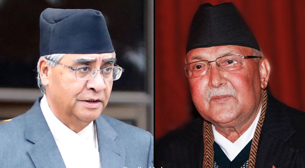देउवाले मागे एमालेको साथ, अवरोधको बाहानामा साथ नदिने ओलीको अडान