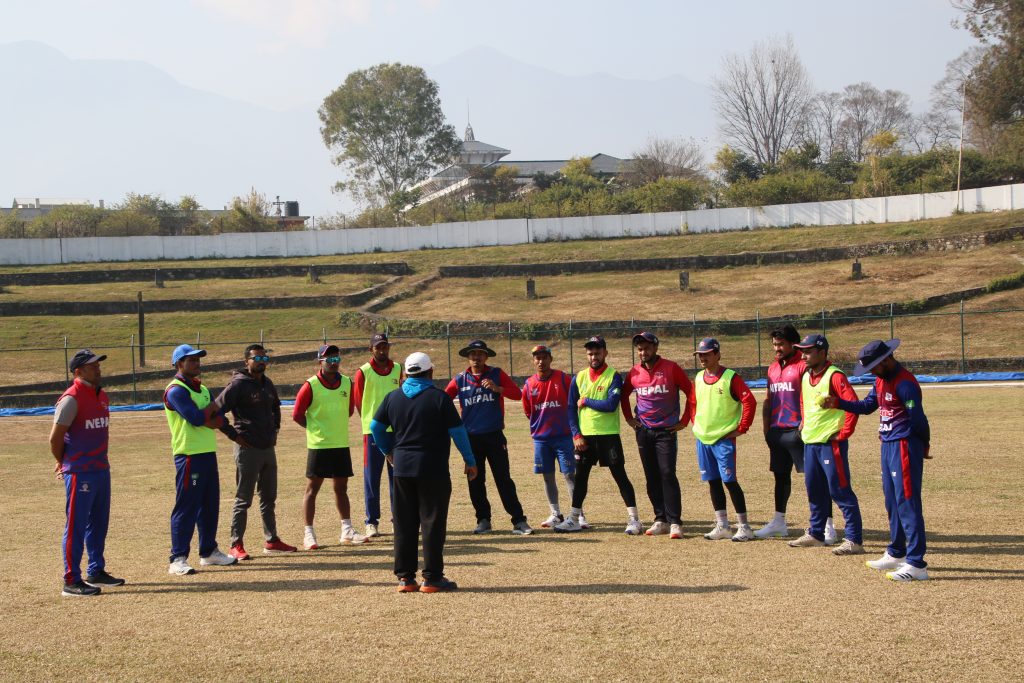 नेपाली राष्ट्रिय क्रिकेट टोली ओमान जाँदै