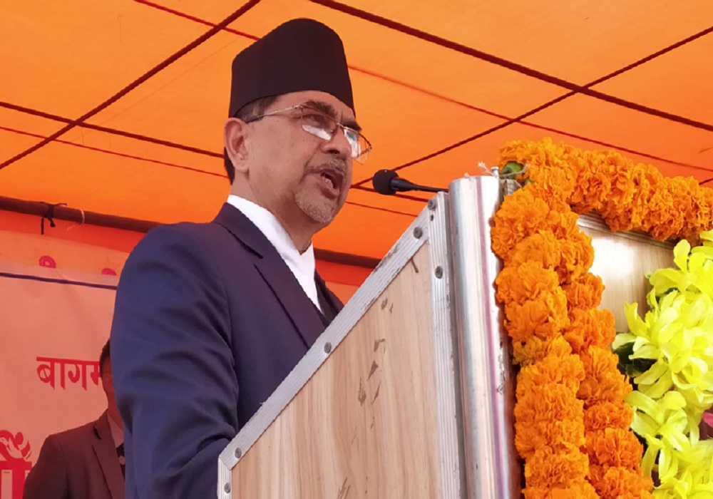 एमसीसी विवादका कारण देशको राजनीति जटिल मोडमा पुगेको मुख्यमन्त्री पाण्डेको भनाई