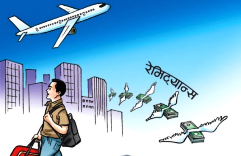 रेमिट्यान्स १९९.९ प्रतिशतले वृद्धि भई २,०६,६२९ पुग्यो