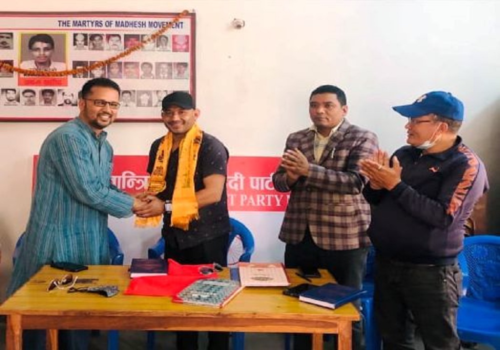 नेपाली फिल्मका लोसपा बागमती प्रदेश अध्यक्षमा श्रेष्ठ नियुक्त