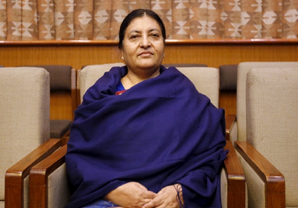 ‘क्रिसमस डे’को अवसरमा राष्ट्रपति विद्यादेवी भण्डारीद्धारा शुभकामना व्यक्त
