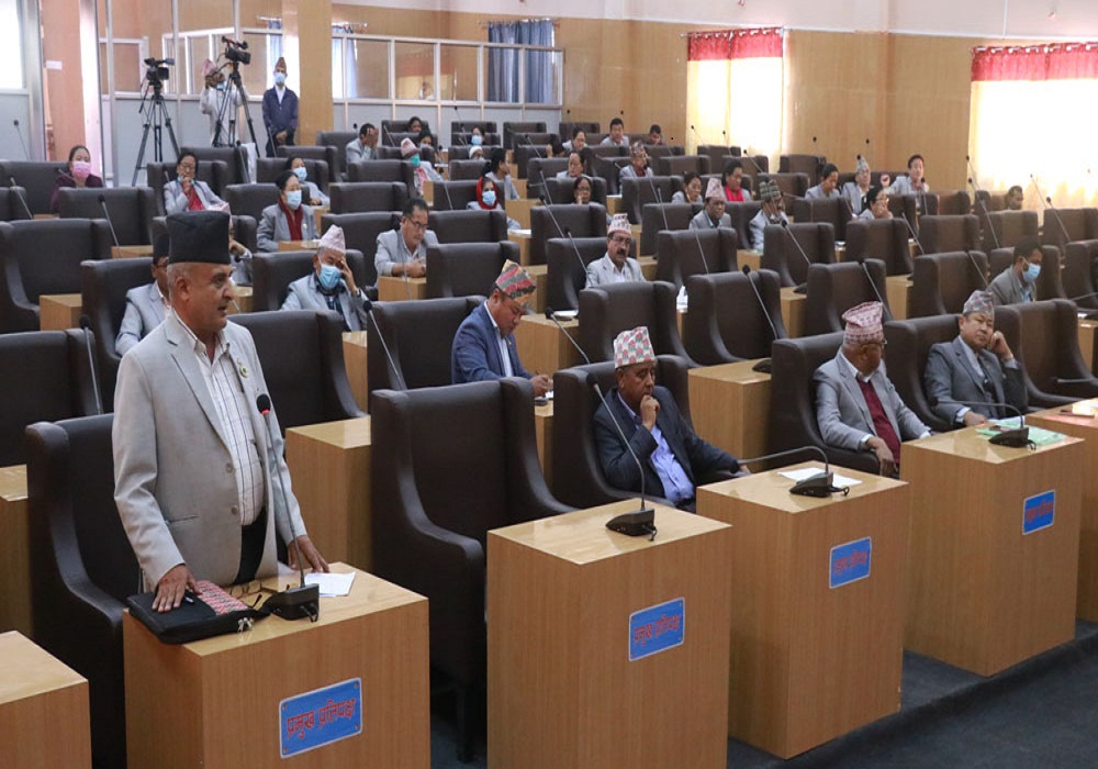 प्रदेश नम्बर–१ को हिउँदे अधिवेशन अन्त्य गर्ने निर्णय