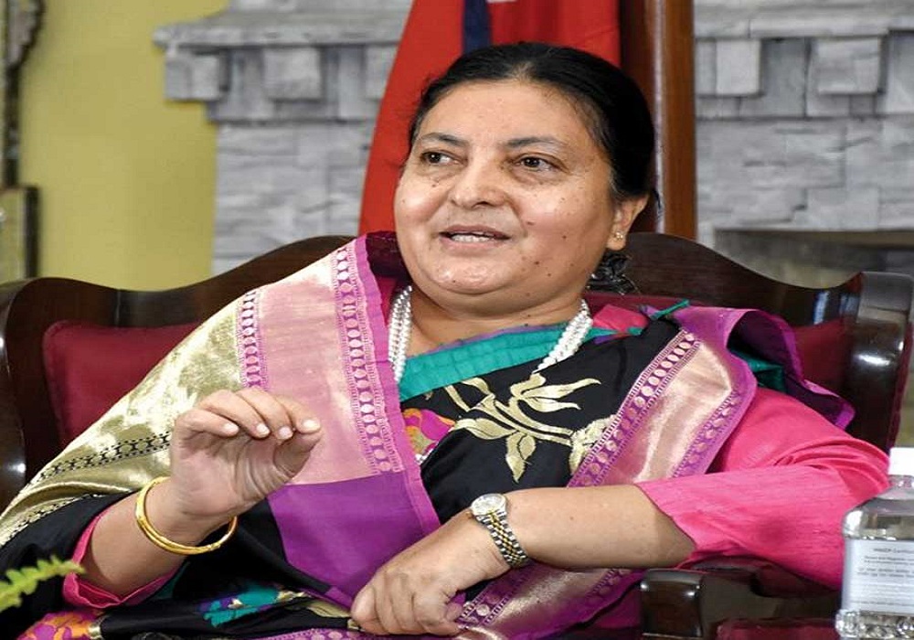 महिलामाथि हुने विभेदलाई जरैदेखि उन्मूलन गरौं : राष्ट्रपति