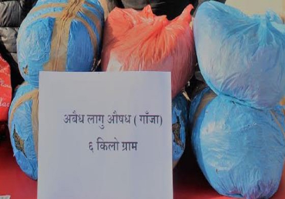 धादिङबाट ६ किलो लागु औषध सहित २जना पक्राउ