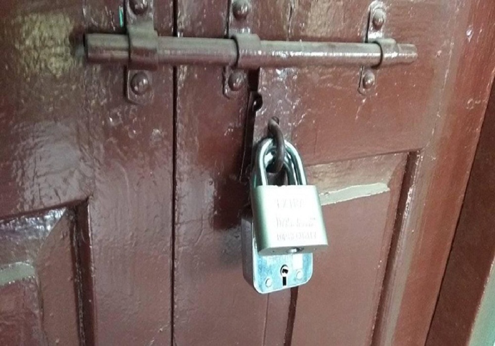 वडा कार्यालयमा तालाबन्दी