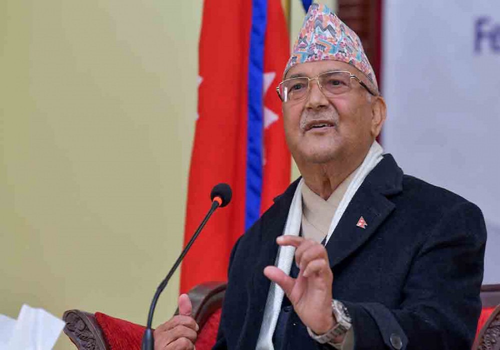बुढो रुख बचाउन आयोगले चुनाव चिन्ह हरियो बनायो : ओली