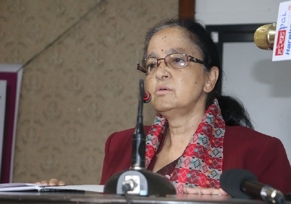 माथिल्लो पदमा पुगेका महिलामा महिलाका लागि केही गरौ भन्ने भावना हुनुपर्छ : मन्त्री उमा रेग्मी