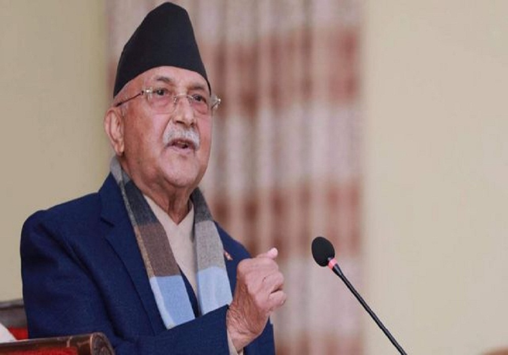 एमालेसँग चुनाव लड्न नसक्ने भएकाले गठबन्धन बनाएको ओलीको दावी