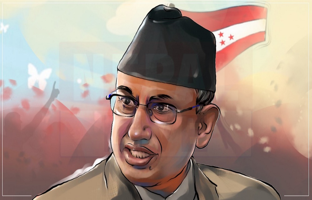कोइरालालाई सघाउँदै महेश आचार्य