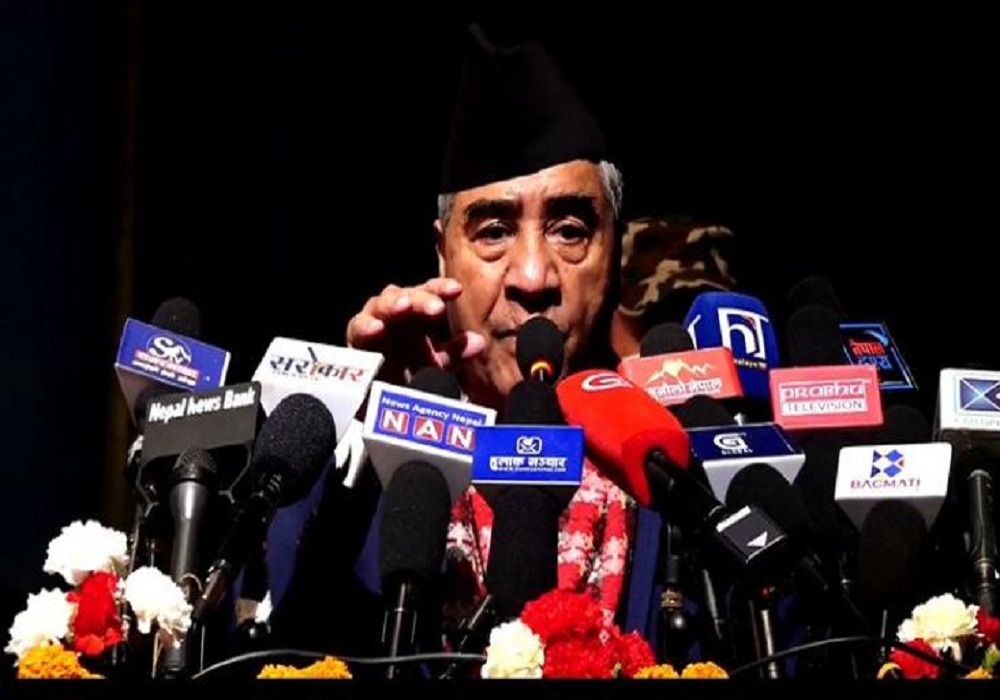 गठबन्धन नगरे कांग्रेसको हालत पहिलेकै जस्तो हुन्छ :  प्रधानमन्त्री देउवा