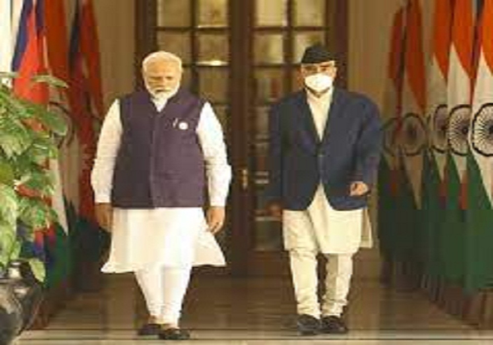 देउवा–मोदीले  गरे ‘रुपे को उद्घाटन