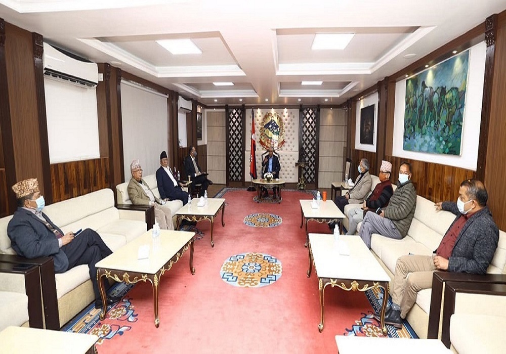 गठबन्धनको बैठक राति १० बजे फेरि बस्ने गरी सकियो