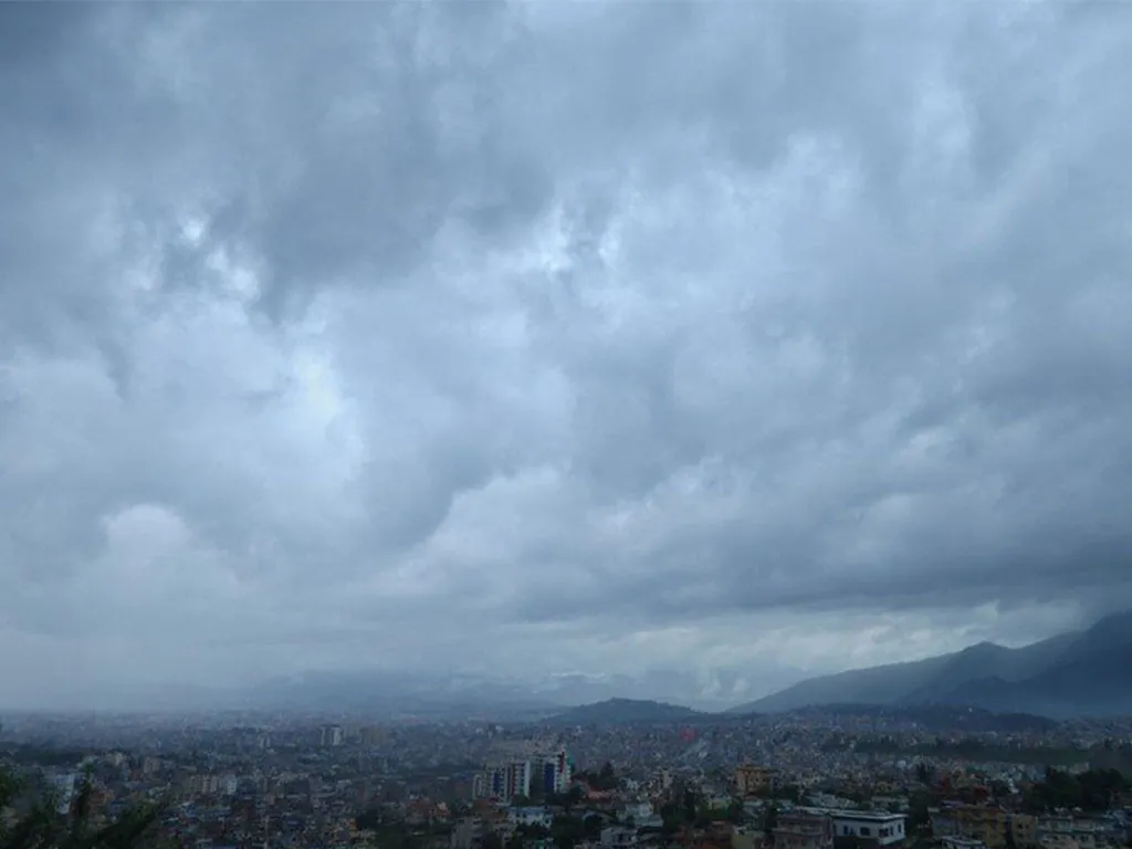 पहाडी भू–भागका केही स्थानहरुमा वर्षाको सम्भावना