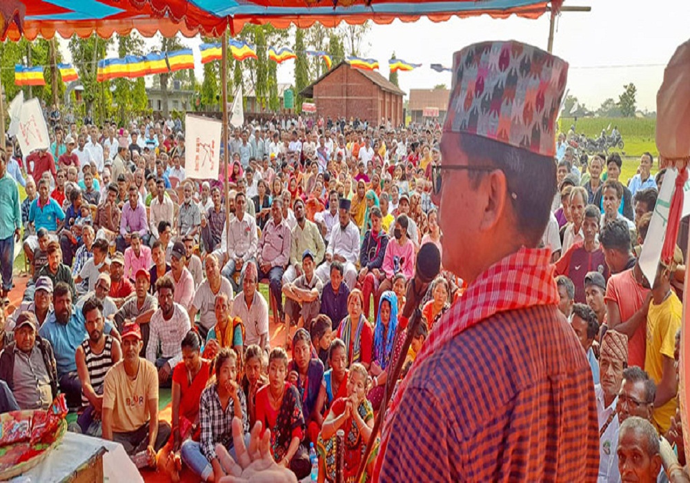 राजनीतिलाई पेसा नभई सेवाको भावनाबाट विकास गर्न जरुरी छ : अध्यक्ष लिङ्देन