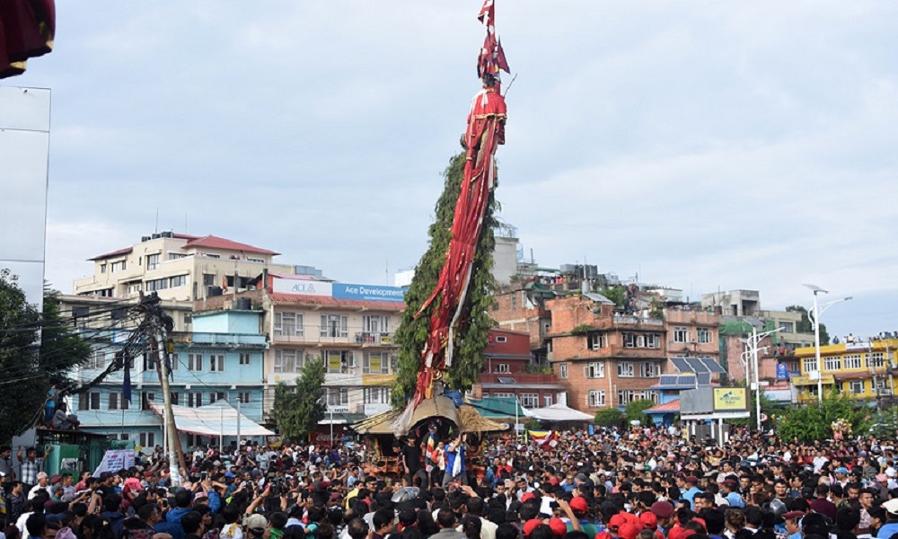जेठ २१ गते मच्छिन्द्रनाथको भोटो देखाइने