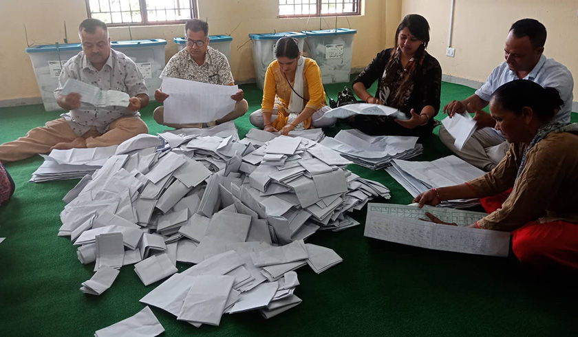 वीरगञ्ज महानगरपालिकामा मतगणना सुरु