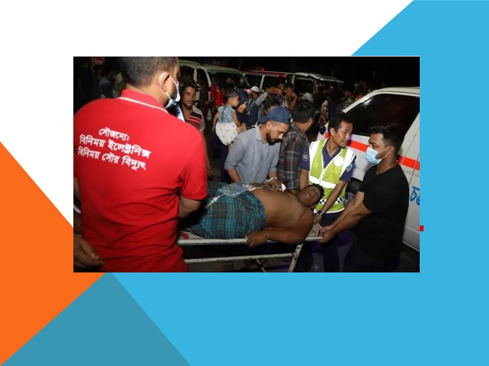 बंगलादेशको कन्टेनर डिपोमा भीषण आगलागी : ५ जनाको मृत्यु, दर्जनौँ घाइते