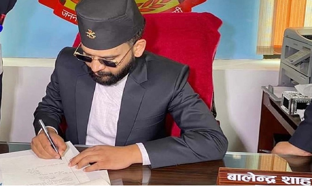 सेना र प्रहरीसहित १० सरकारी कार्यालयलाई कर बुझाउन ताकेता गर्दैै बालेनको पत्र
