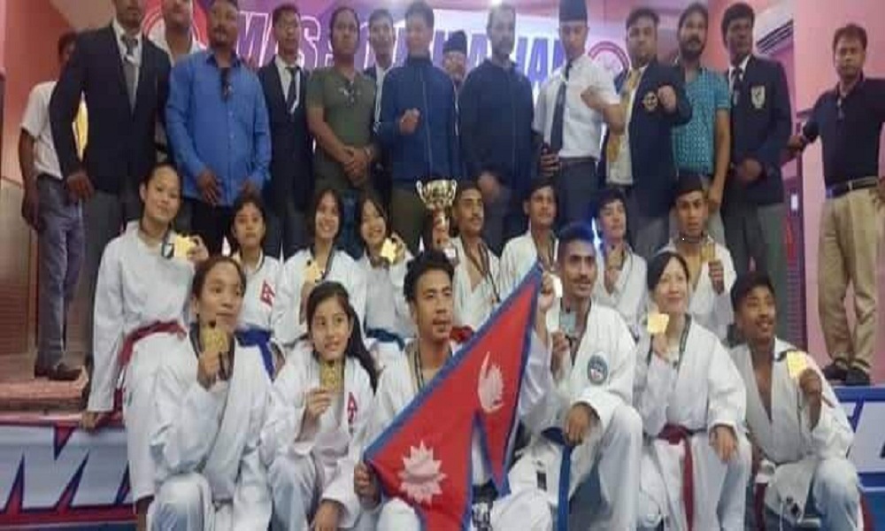 कुमुते च्याम्पियनसिप १२ स्वर्ण पदकसहित नेपाल च्याम्पियन