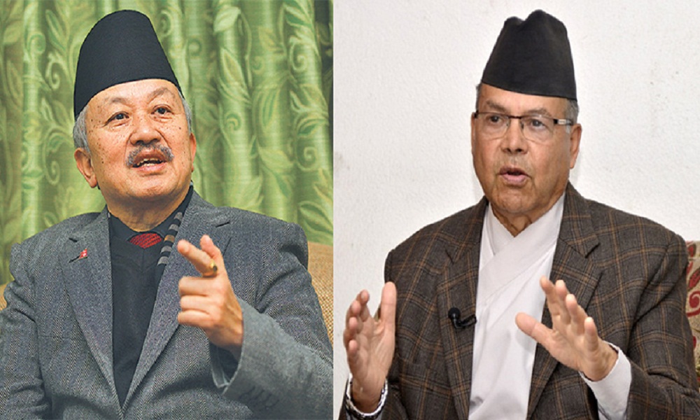 सार्वजनिक कार्यक्रममै खनाल र नेम्वाङको सवालजवाफ