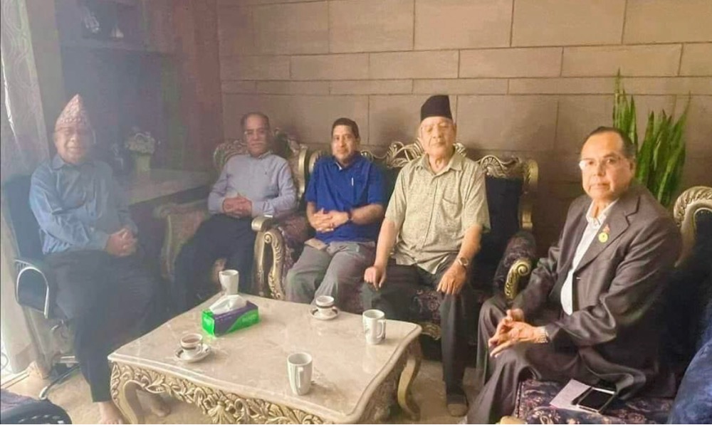 तत्कालीन नेकपाका बहुमत सदस्यको भेटवार्ता, के भयो कुराकानी ?