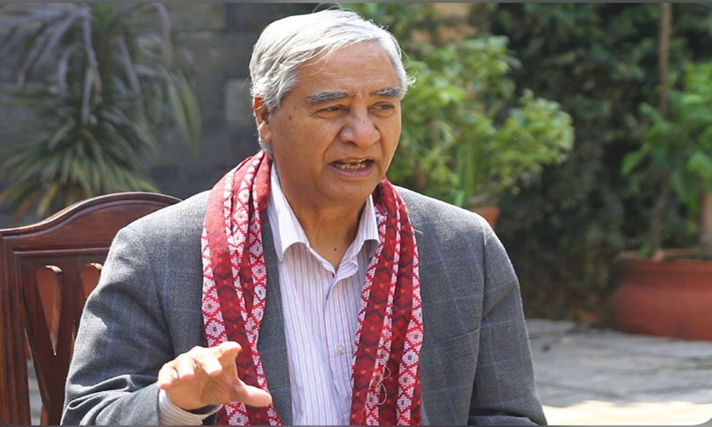 सरकारको प्राथमिकता द्रुतमार्ग र एयरपोर्ट : प्रधानमन्त्री देउवा