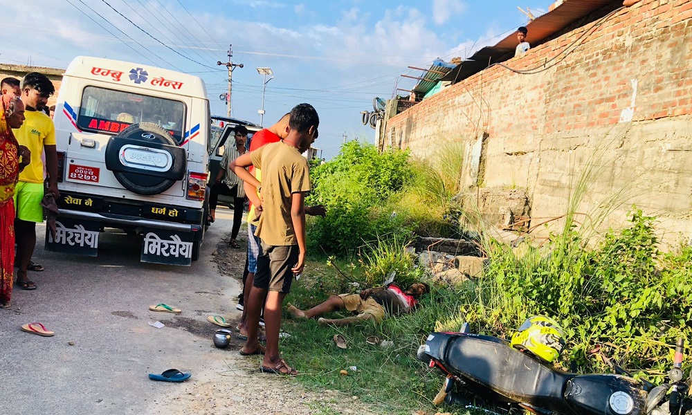 तरकारी किन्न मिर्चैया बजार गएका युवक मृत फेला