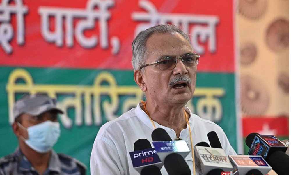नेपाली काँग्रेससँग एउटा विषयमा मात्र सहकार्य हुन्छ : भट्टराई