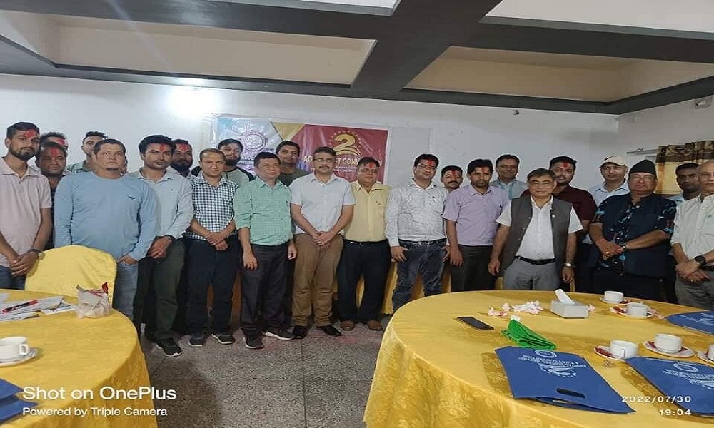 नेपाल भ्यालुयर्स एसोसिएसनको लुम्बिनी प्रदेशको अध्यक्षमा ई. यमलाल पाण्डे निर्वाचित