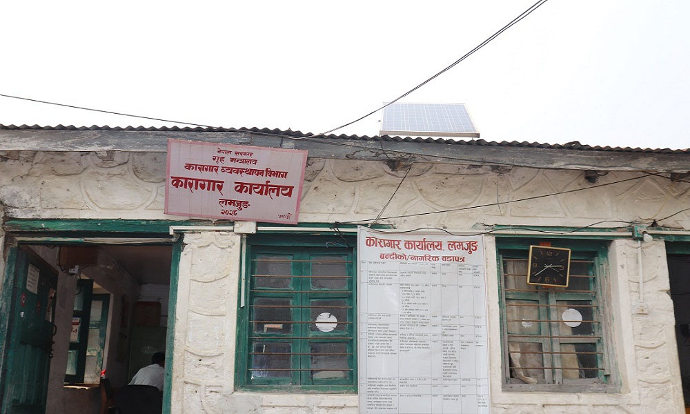 कारागारमा तीन गुना बढी कैदीबन्दी, सुत्न र शौचालय जान समस्या