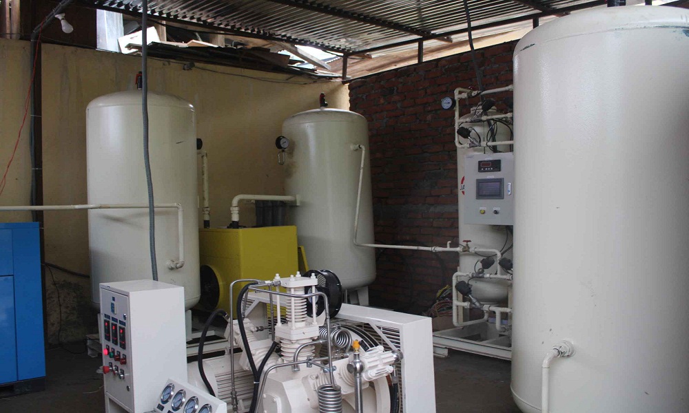 अक्सिजन प्लान्टको टहरो कमसल बनेपछि रकम कटाएर भुक्तानी