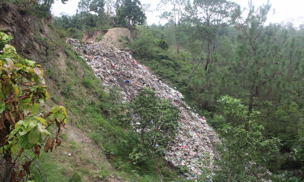 स्थानीय तहमा फोहोरमैला व्यवस्थापन प्रयास प्रभावहीन