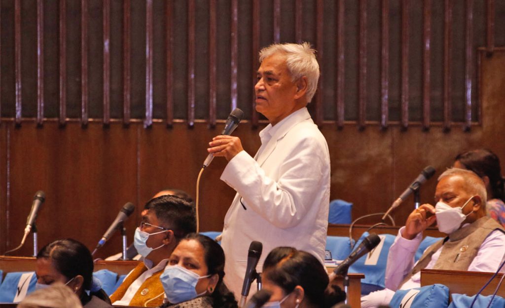 संसदमा गिरिको अन्तिम भाषण : देउवाजी, जनताले जिन्दावाद भन्ने गरी काम गर्नुहोस्