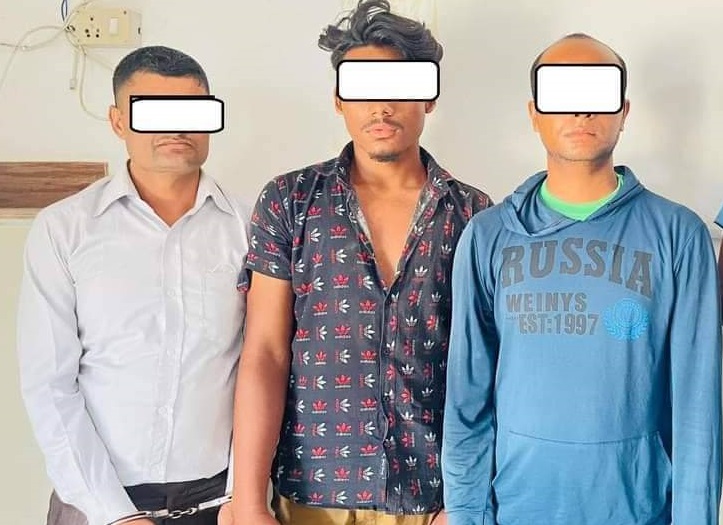 बीमाकाे लाेभले टिपरमा आगाे लगाएकाे आराेपमा गाडीधनीसहित ३ जना पक्राउ