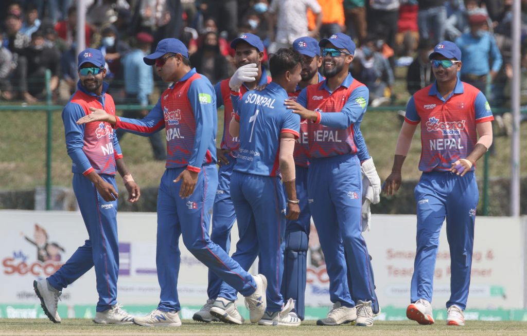 नेपालको टी-ट्वान्टी अन्तराष्ट्रिय क्रिकेट वरीयता यथावत
