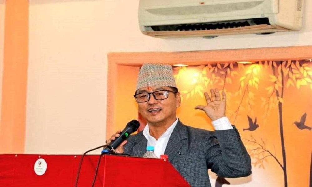 केन्द्रीय नेतालाई प्रशिक्षण दिँदै राजेन्द्र लिङ्देनले भने हामीलाई असफल हुने सुविधा छैन