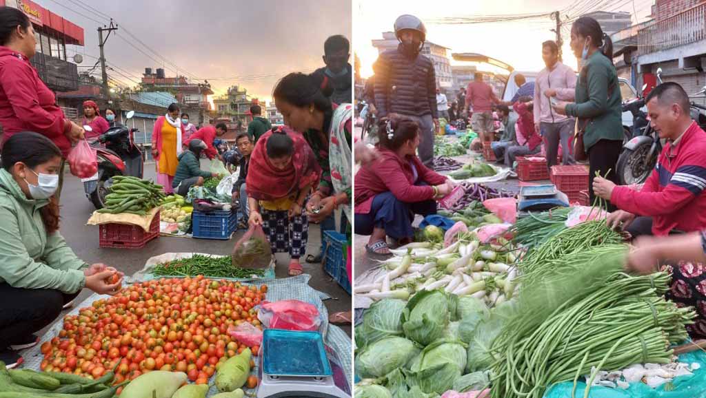 फुटपाथ खोल्न खोज्दा सडक व्यापारीको बिचल्ली