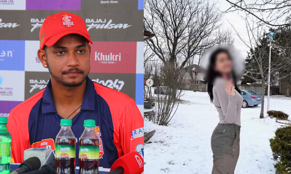 लामिछानेसँग आफ्नो तस्बिर भाइरलपछि , युवतीले दिइन साइबर ब्यूरोमा  उजुरी